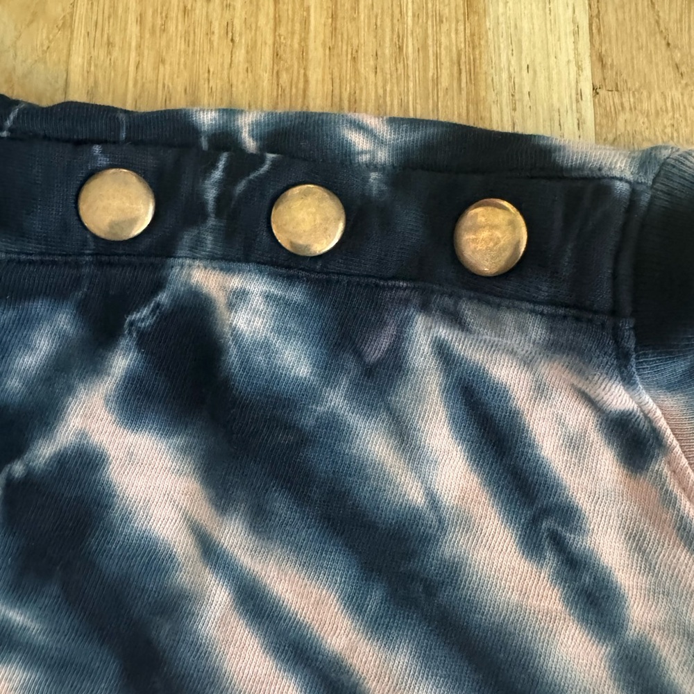 Nation LTD Lisa Spiral tie dye Relaxed Tee - Picture 6 of 10
